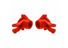 Traxxas Steering blocks, left + right (red)