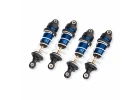 Traxxas Shocks, GTR long, blue-anodised, PTFE-coated bodies with TiN shafts (assembled with springs) (4)