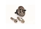 Traxxas Differential assembly (bevel gear), front or rear, complete/ pinion gear, differential (12/47 ratio) (front (1), rear (1) (fits Mini MAXX)