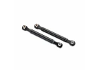 Traxxas Toe links, front (moulded composite) (2)/ hollow balls (4) (71mm centre to centre) (for use with 10790 Mini MAXX WideMaxx suspension kit)