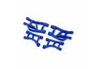 Traxxas Blue Front Upper + Lower Suspension Arms (L+R)