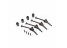 Traxxas Steel CV Driveshaft Assemblies + Drive Cups (4)