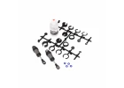 Traxxas Short Grey Ultra Shocks with Springs (2)