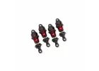 Traxxas Red Aluminium Mini GTR Short Shocks (4)