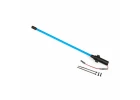 Traxxas Whip light, LED, blue (assembled) (1)/ 3x12mm BCS (2) (replacement for 1 whip light, left or right) (requires 6588X accessory power supply)