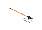 Traxxas Whip light, LED, orange (assembled) (1)/ 3x12mm BCS (2) (replacement for 1 whip light, left or right) (requires 6588X accessory power supply)