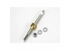 Traxxas Propeller shaft (1) for 3/16 ID propellers/ drive dog (1)/ 4.0 GS (1)/ 4x8mmTW (2)/ 4.0 NL (1). (2 sets req. for Villain EX)