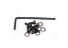Traxxas Backplate screws (3x8mm cap-head machine) (6)/washers (6)/ wrench
