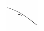 Traxxas Antenna tube black (1)/ vinyl antenna cap (1)/ wire retainer (1)
