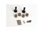Traxxas Planet gears (4)/ planet shafts (4)/ sun gears (2)/sun gear alignment shaft (1) all hardened steel