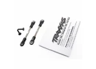 Traxxas Turnbuckles camber link 47mm (67mm center to center) (front) (assembled with rod ends and hollow balls) (1 left 1 right)