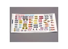 Traxxas Racing Sponsors decal sheet
