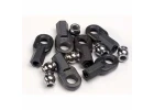 Traxxas Rod ends (long) (6)/ hollow ball connectors (6)