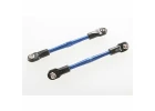Traxxas Turnbuckles Aluminium (blue-anodized) toe links 59mm (2) (assembled w/ rod ends hollow balls) (requires 5mm Aluminium wrench 5477)