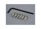 Traxxas Screws 3x10mm caphead machine (hex drive) (6)/ lockwashers (6)/ hex wrench