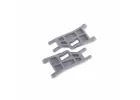 Traxxas Suspension arms, Front (Grey) (2 pcs) (heavy duty, cold weather material)