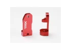Traxxas Caster blocks 30-degree red-anodized 6061-T6 Aluminium (left right)