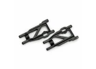 Traxxas Suspension arms, black, front/rear (left + right), heavy duty (2)