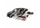 Traxxas Electric Rustler VXL 2WD Bodyshell - Half Painted Pro Graphix