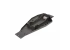 Traxxas Lower chassis (black) (166mm long battery compartment) (fits both flat and hump style battery packs) (use only with 3725R ESC mounting plate)