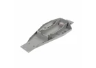 Traxxas Lower chassis (gray) (166mm long battery compartment) (fits both flat and hump style battery packs) (use only with 3725R ESC mounting plate)