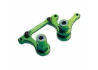 Traxxas Steering bellcranks drag link (green-anodized 6061-T6 Aluminium)/ 5x8mm ball bearings (4)/ hardware (assembled)