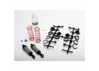 Traxxas Ultra Shocks (grey) (long) (complete w/ spring pre-load spacers springs) (2)