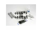 Traxxas Ultra Shocks (black) (xx-long) (complete w/ spring pre-load spacers springs) (rear) (2)