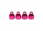 Traxxas Pink-anodized Aluminium Shock caps Aluminium (4) (fits all Ultra Shocks)