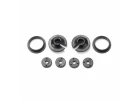 Traxxas Spring retainers upper lower (2)/ piston head set (2-hole (2)/ 3-hole (2)