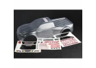 Traxxas Body E-MAXX Brushless (clear requires painting)/ decal sheet