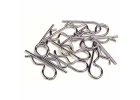 Traxxas Heavy Duty Body Clips - Silver (12)
