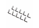 Traxxas Body clip (mounting clip) angled 90-degrees (black) (10)