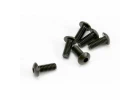 Traxxas Screws 4x10mm button-head machine (hex drive) (6)