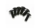 Traxxas Screws 4x12mm button-head machine (hex drive) (6)