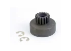 Traxxas Clutch bell (16-tooth)/5x8x0.5mm fiber washer (2)/ 5mm E-clip (requires 2728 - ball bearings 5x8x2.5mm (2)