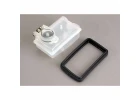 Traxxas Rustler Fuel tank (75cc) with rubber vibration cushions (2)