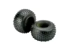 Traxxas Tires Pro-Trax spiked 2.2 (soft-compound)(rear) (2)/ foam inserts (2)