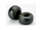 Traxxas Tires Pro-Trax spiked 2.2 (soft-compound)(rear) (2)/ foam inserts (2)