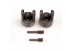 Traxxas Transmission output yokes (heavy duty) (2)/ set screw yoke pins M4/10 (1) M4/18.5 (1)