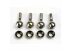 Traxxas Pivot balls (4)/ pivot ball cap bushings (4)