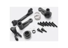 Traxxas Steering bellcranks/ servo saver/ servo saver spring/ servo spring retainer (requires 5x11mm BB (2)