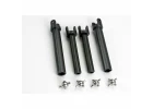 Traxxas Half shafts long (heavy duty) (external-splined (2) internal-splined (2)/ metal U-joints (4)