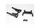 Traxxas Wheelie bar arm (1)/ connector (1)/ 3x12 SS (hex drive) (4)