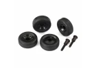 Traxxas Wheels (4)/ Axles (2) for MAXX wheelie bar
