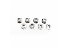 Traxxas M5 Nuts - Flanged Nylon Locking Steel Serrated (8)