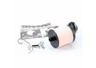 Traxxas Air filter body (high-volume)/ filter support/ cap/ foam filter pre-filter/ T-MAXX filter base (angled)/wire mount/hardware (1 each) (Fits MAXX trucks) (TRX 2.5 2.5R 3.3)