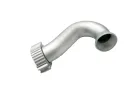 Traxxas Revo Exhaust Header / Manifold (tubular Aluminium silver-anodized) (TRX 2.5 2.5R)