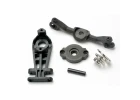 Traxxas Steering arm (upper lower)/ servo saver/ servo saver spring/ steering arm shaft