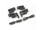 Traxxas Servo horns steering long (2) short (2)/ linkage steering (3x20mm turnbuckle) (2)/ rod ends (short) (4)/ hollow balls (4)